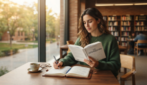 Persona leyendo el libro La Interacción